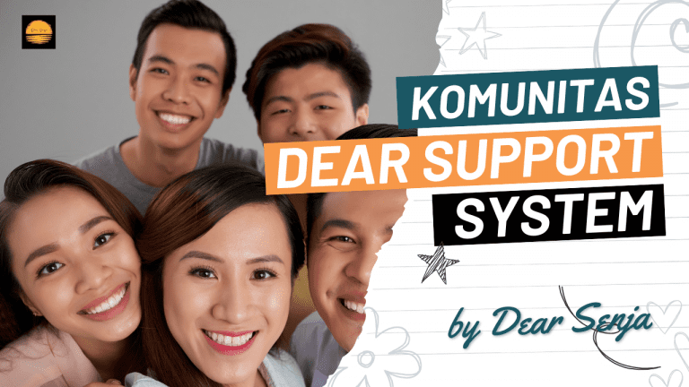 Banner Komunitas Dear Support System by Dear Senja