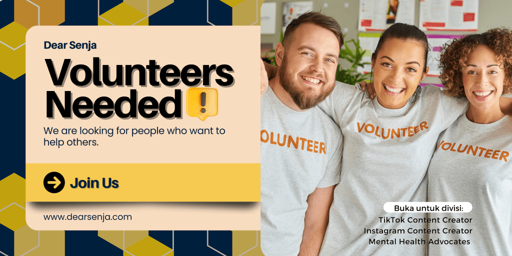 Open Recruitment - Volunteers | Content Creators & Mental Health Advocate